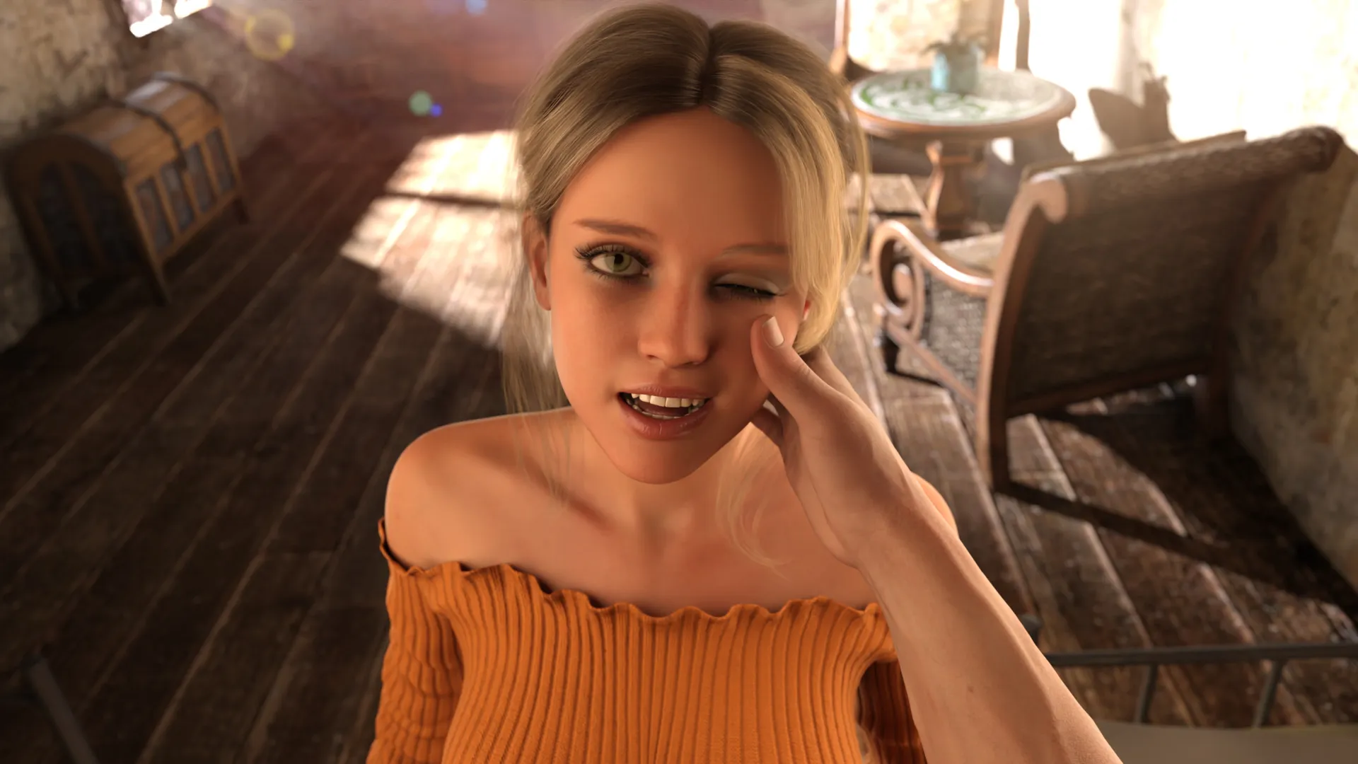 Wasteland Guardians gameplay screenshot 6 (Ren'Py adult game) by SenseiDaimon – free download