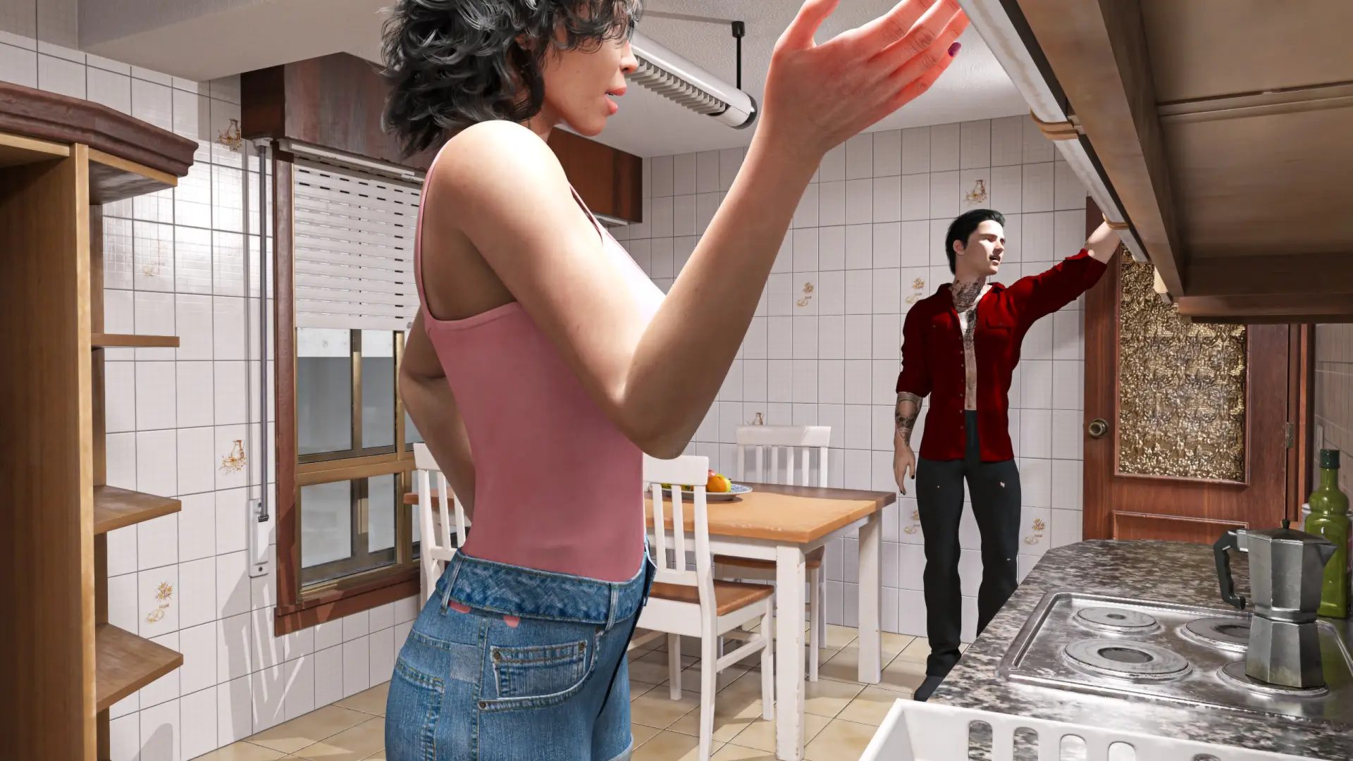 Something gameplay screenshot 10 (Ren'Py adult game) by Forefinger – free download