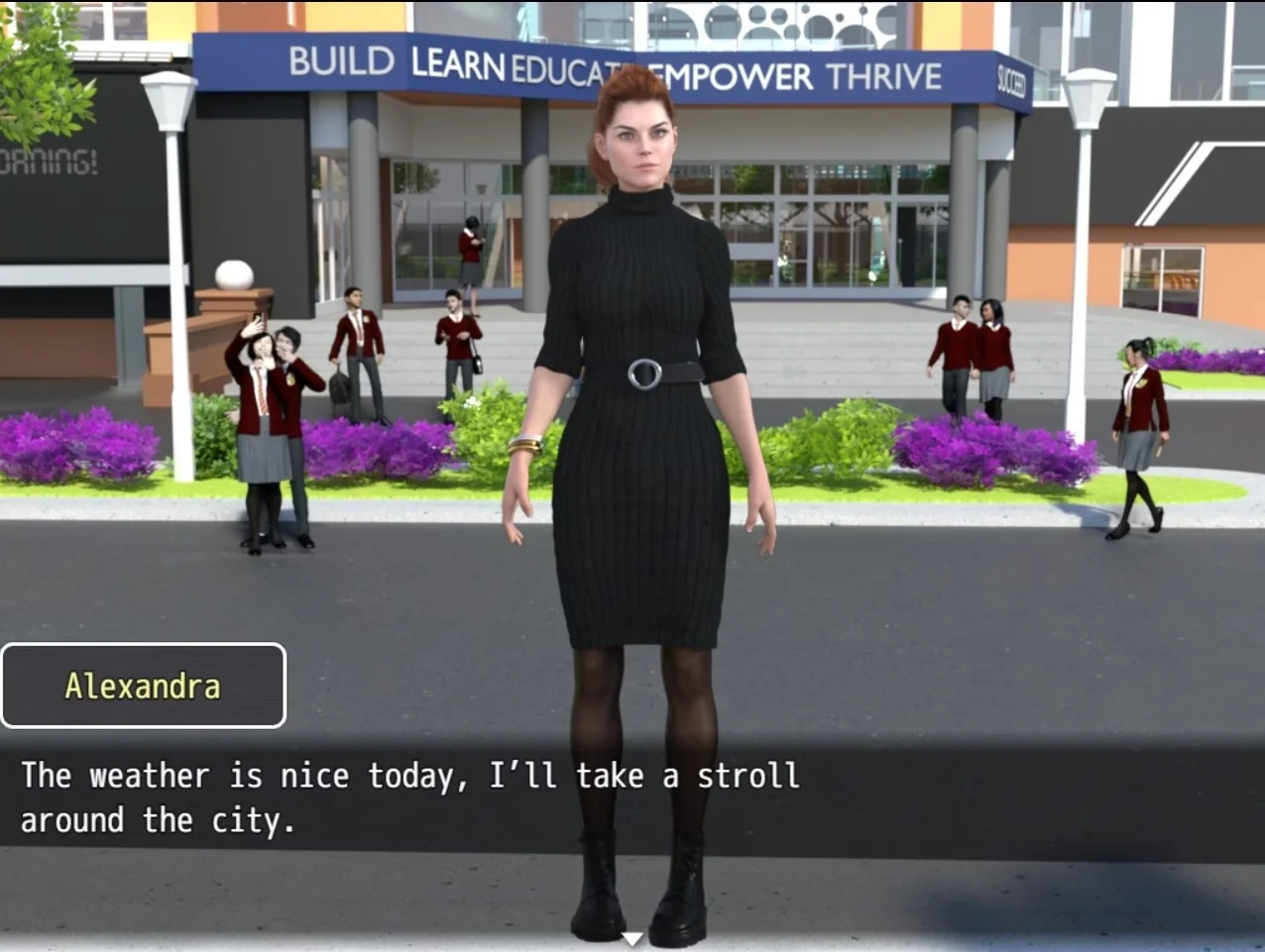 One Teacher’s Day gameplay screenshot 2 (RPGM adult game) by snow.forest.games – free download