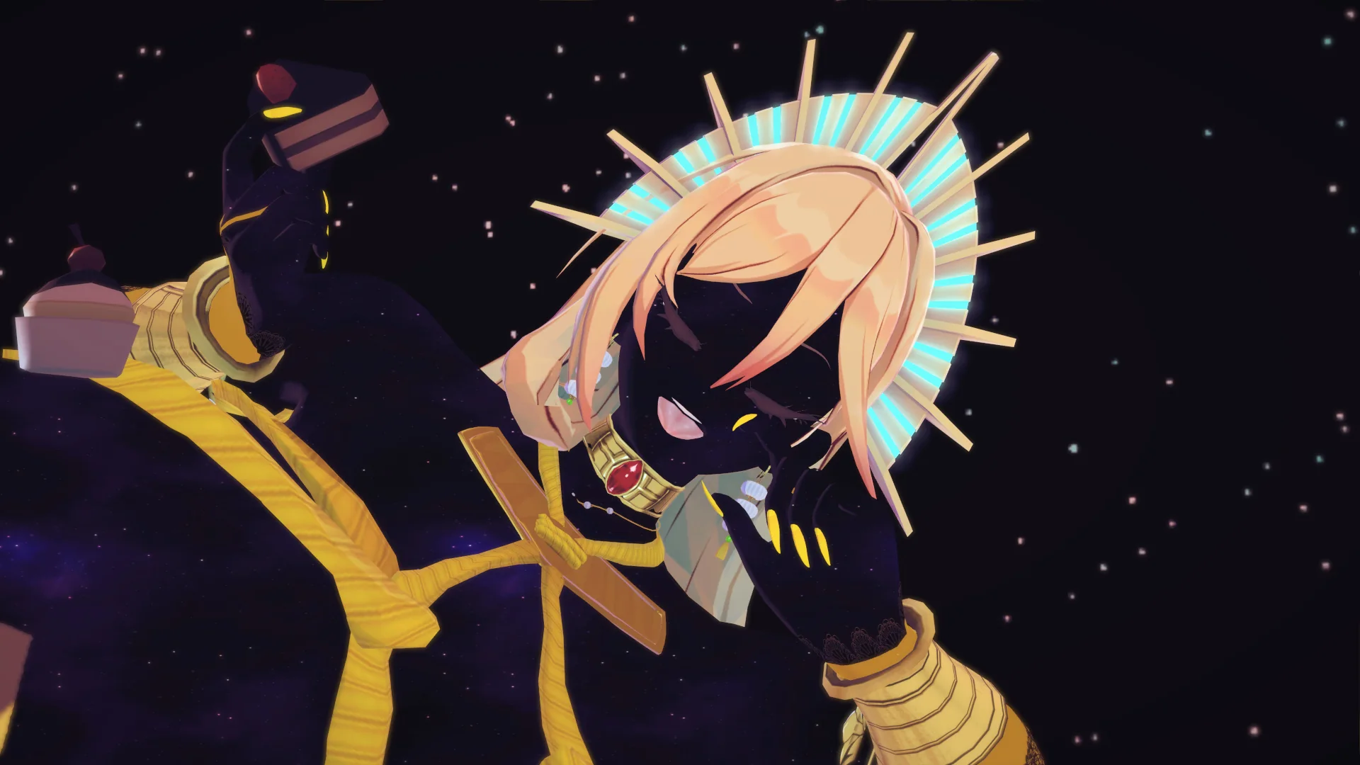Gazonga Chronicles gameplay screenshot 1 (Ren'Py adult game) by JollyTheDev – free download