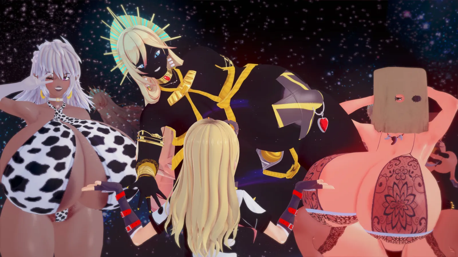 Gazonga Chronicles cover 0.11 – Ren'Py adult game by JollyTheDev free download