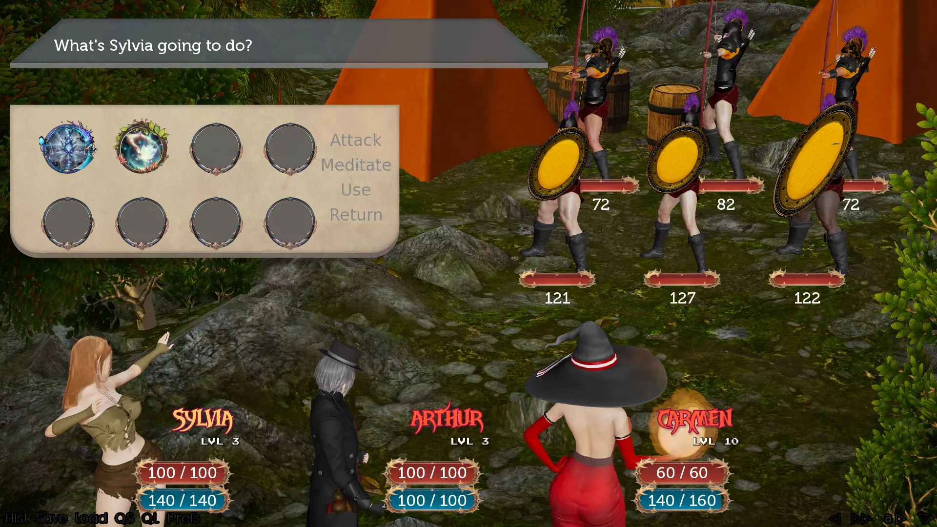 Inanna Revenge gameplay screenshot 15 (Ren'Py adult game) by AtemX Games – free download