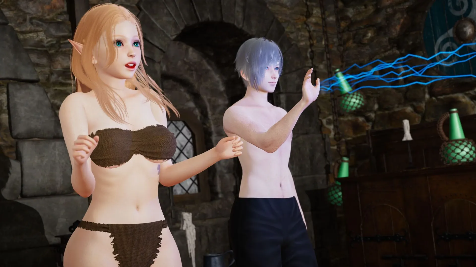 Inanna Revenge gameplay screenshot 1 (Ren'Py adult game) by AtemX Games – free download