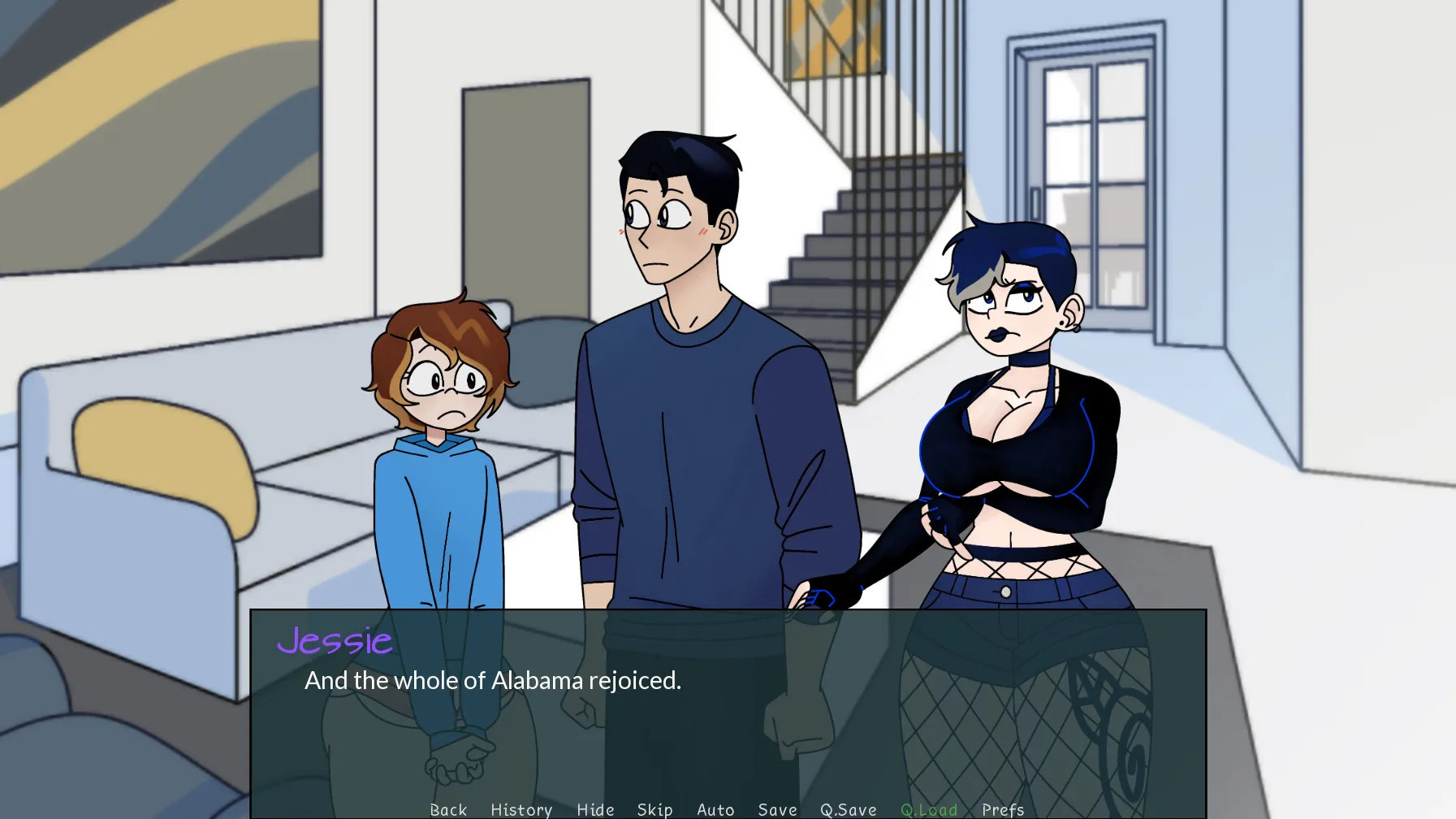 LockDown Dom gameplay screenshot 8 (Ren'Py adult game) by Down Bad Smut Games – free download