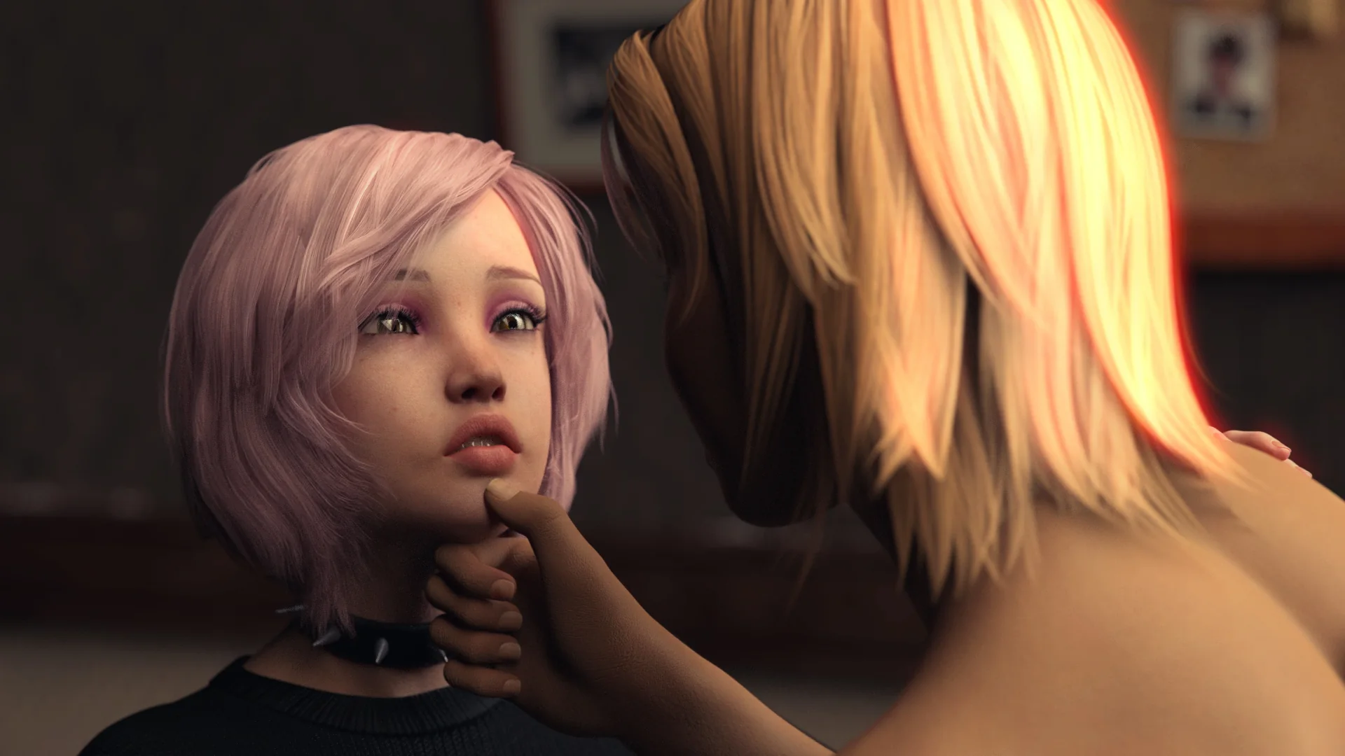 Las Futas gameplay screenshot 1 (Ren'Py adult game) by SM Futa Studio – free download