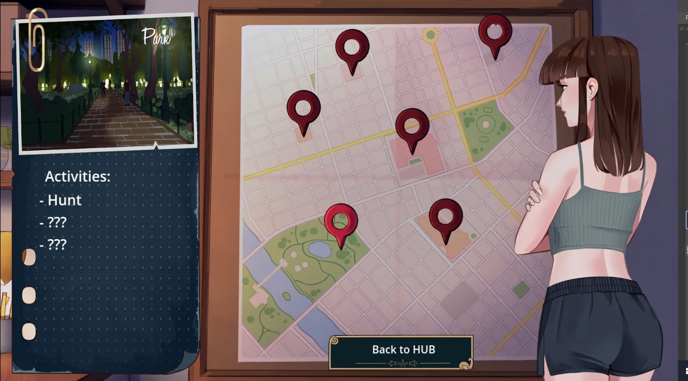 Vesper – Lust & Hunger gameplay screenshot 2 (Godot adult game) by Starhound Studios – free download