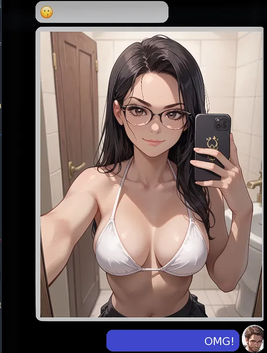 NTR Phone Group gameplay screenshot 1 (Ren'Py adult game) by NtrCaptain – free download