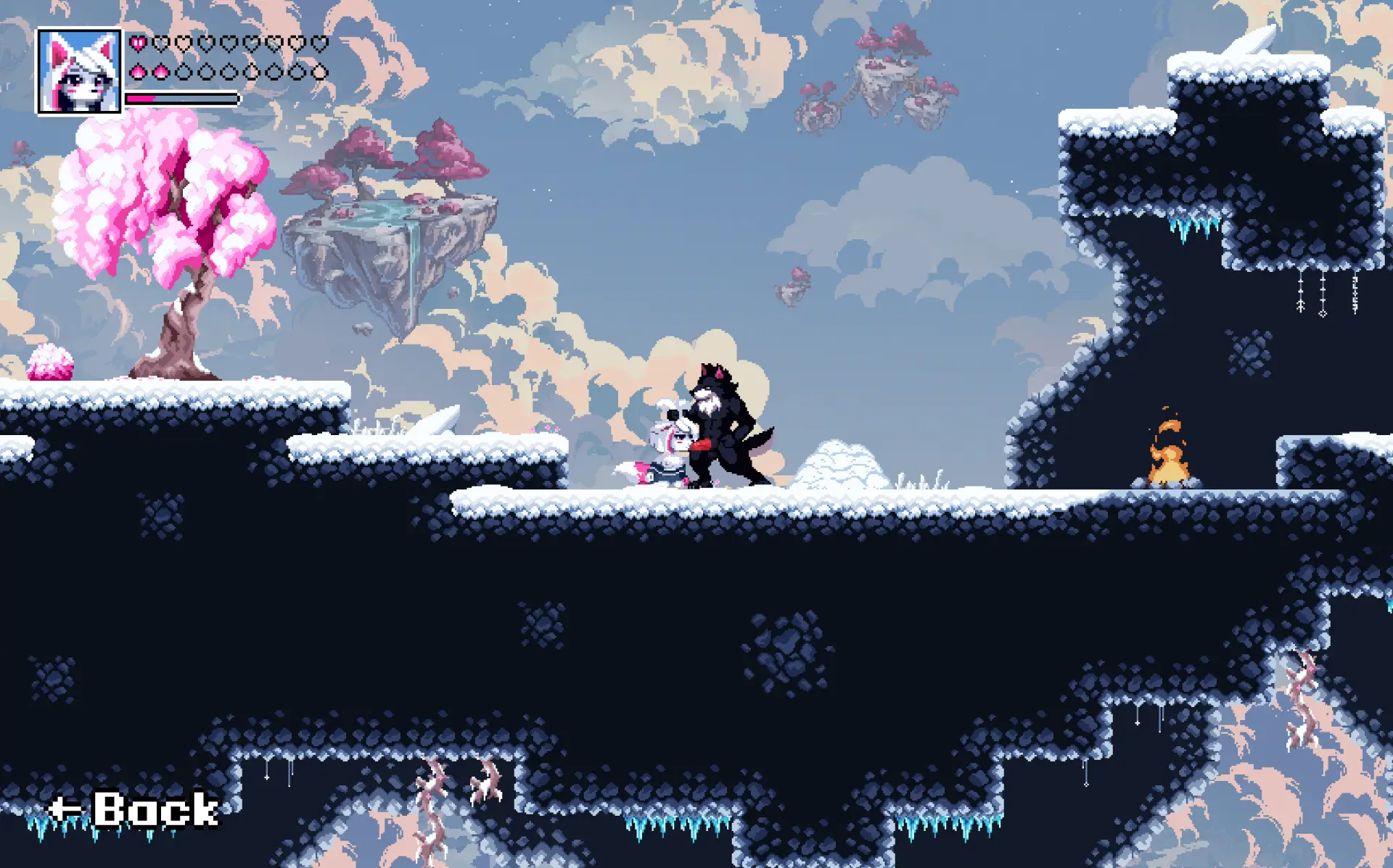 Nine Lives of Yoki gameplay screenshot 4 (Unity adult game) by YJ Project – free download