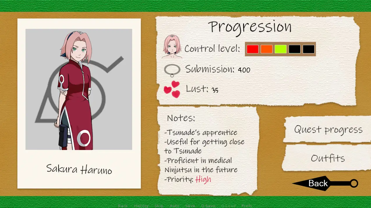 Jikage Rising gameplay screenshot 4 (Ren'Py adult game) by Smiling Dog – free download