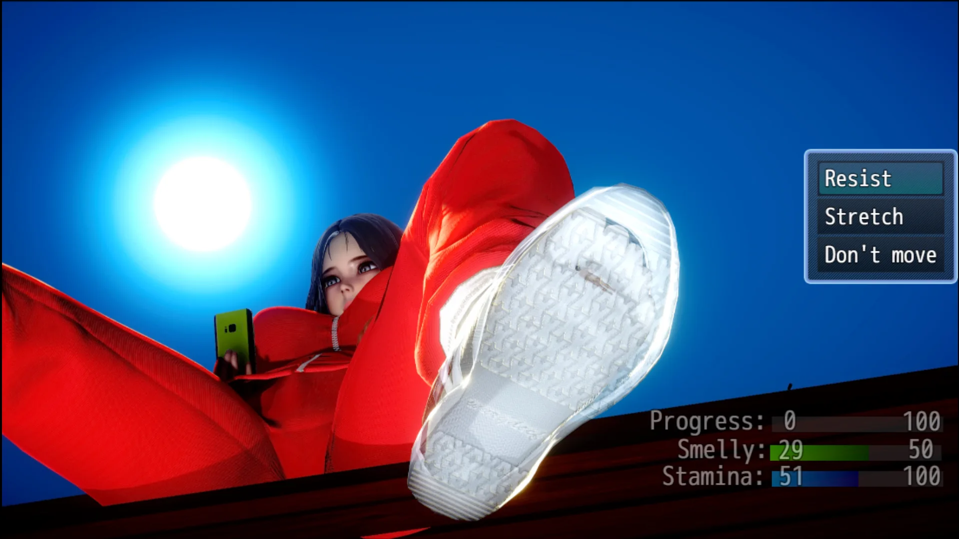 Sizeplay gameplay screenshot 1 (RPGM adult game) by SizeMage – free download