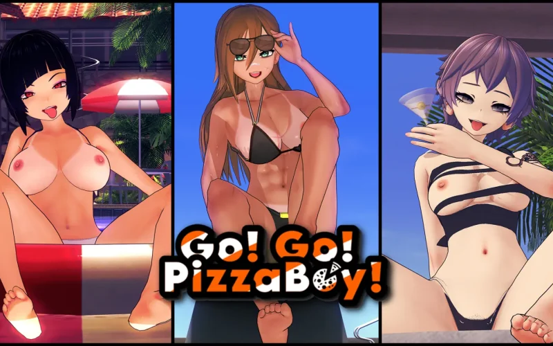 Go!Go!PizzaBoy! cover 0.2.1 – Ren'Py adult game by Spicy Well Studio free download