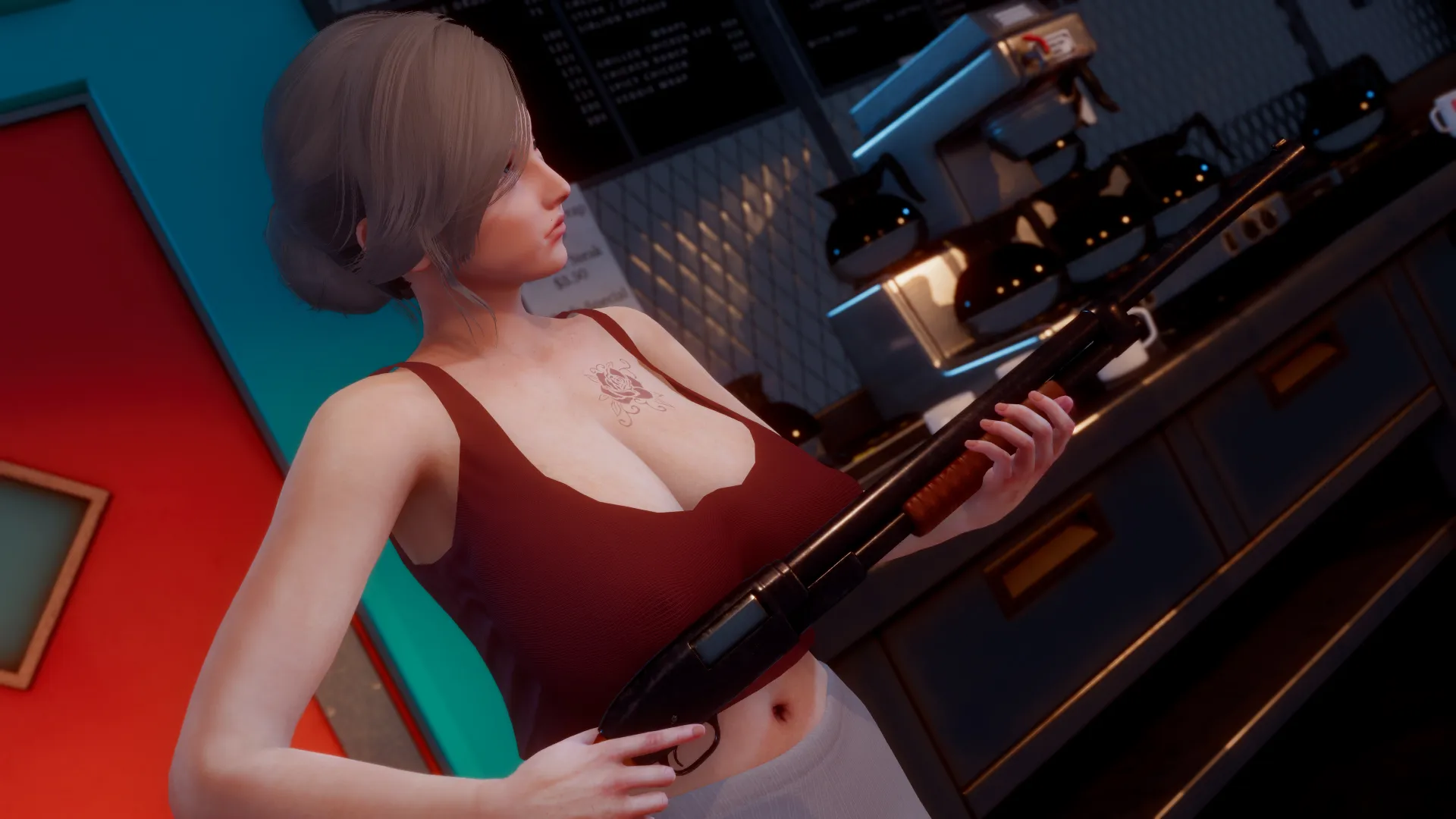 Deathless gameplay screenshot 1 (Ren'Py adult game) by Seacth – free download