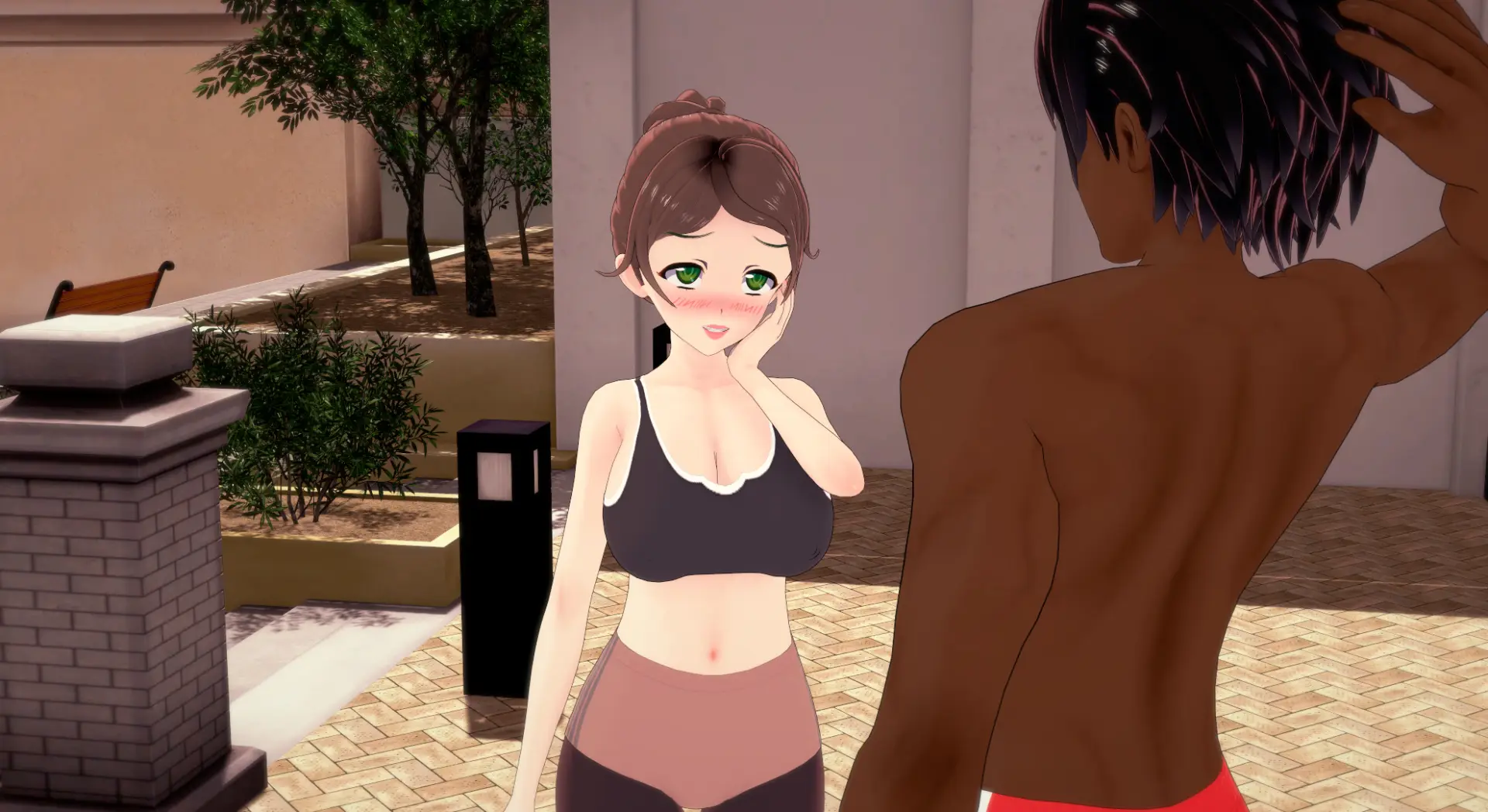Sunny: Love to Cheat gameplay screenshot 1 (RPGM adult game) by Satanica Hime – free download