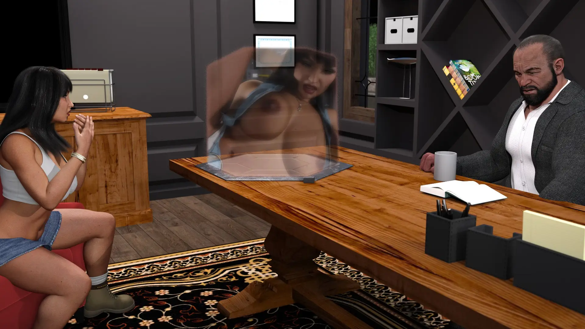 ViRility gameplay screenshot 17 (Ren'Py adult game) by vstoryteller – free download