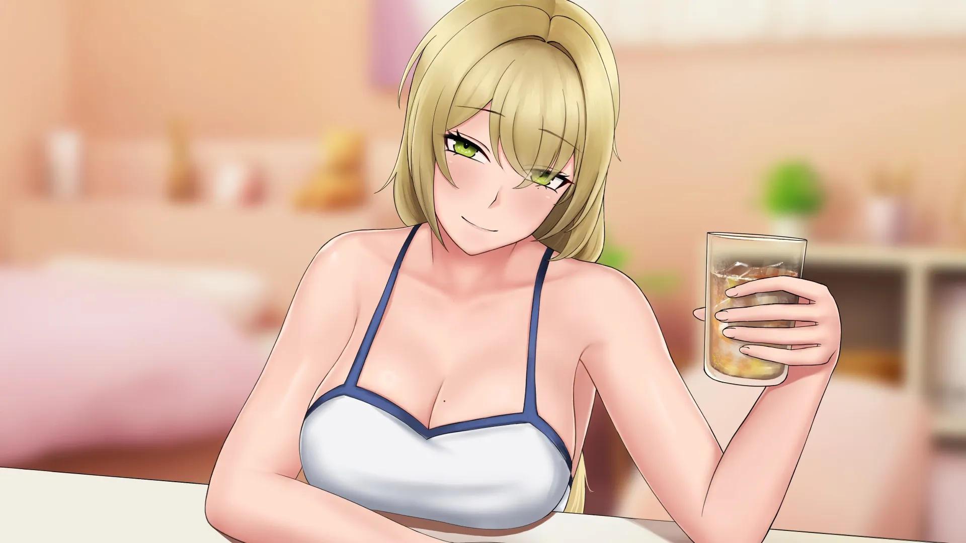 Whispers of Desire: Misaki’s Path gameplay screenshot 7 (Ren'Py adult game) by regoldy – free download