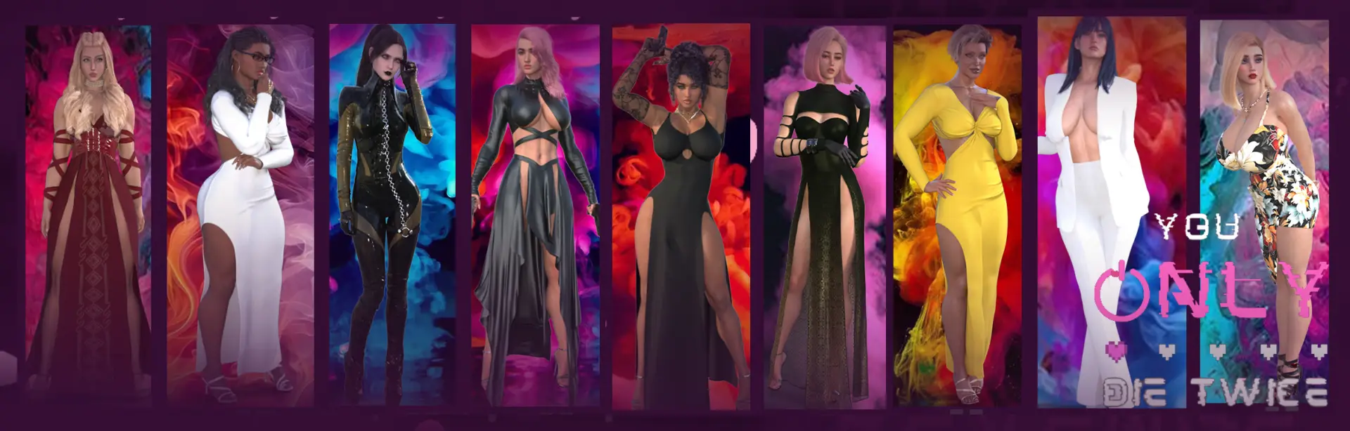 You Only Die TWICE cover 0.650 – Ren'Py adult game by Grievion free download
