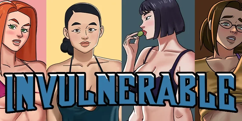 Invulnerable cover 1.08a – Ren'Py adult game by SwagFire Games free download