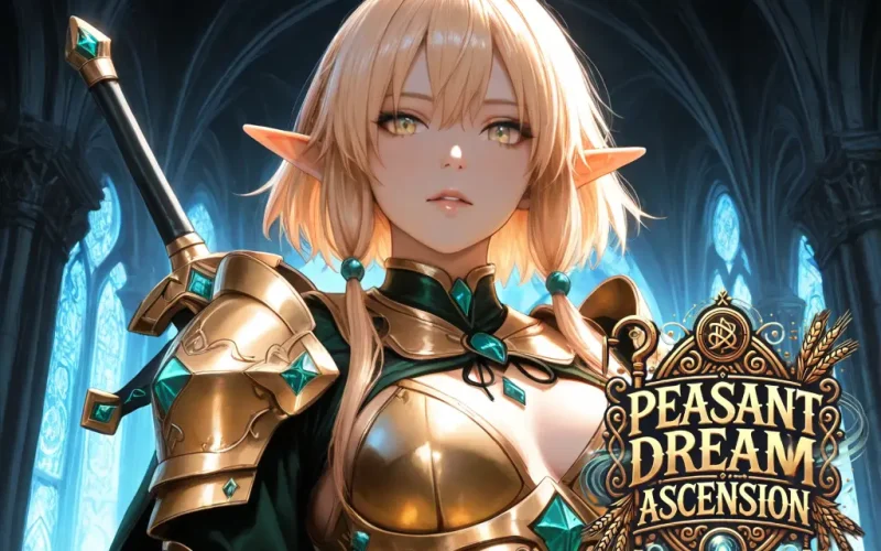 Peasant Dream Ascension cover 6.1 – RPGM adult game by C.M.Cas Games free download