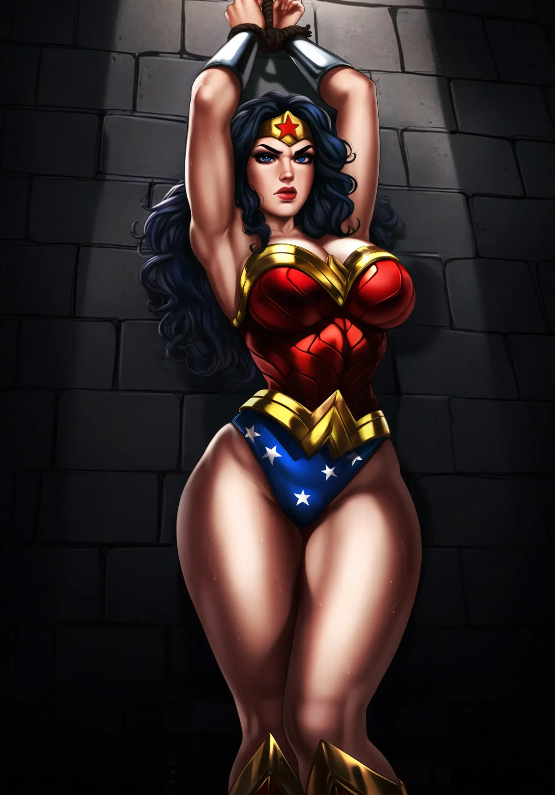 The fall of Themyscira gameplay screenshot 12 (Ren'Py adult game) by _dit – free download