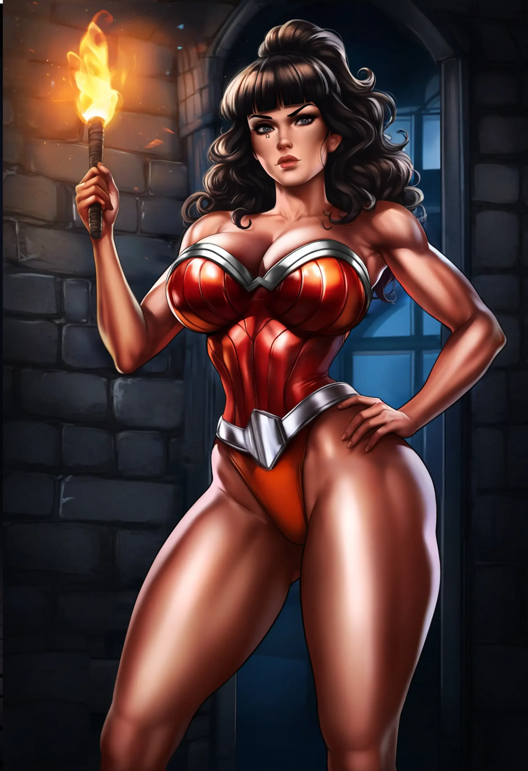 The fall of Themyscira gameplay screenshot 8 (Ren'Py adult game) by _dit – free download