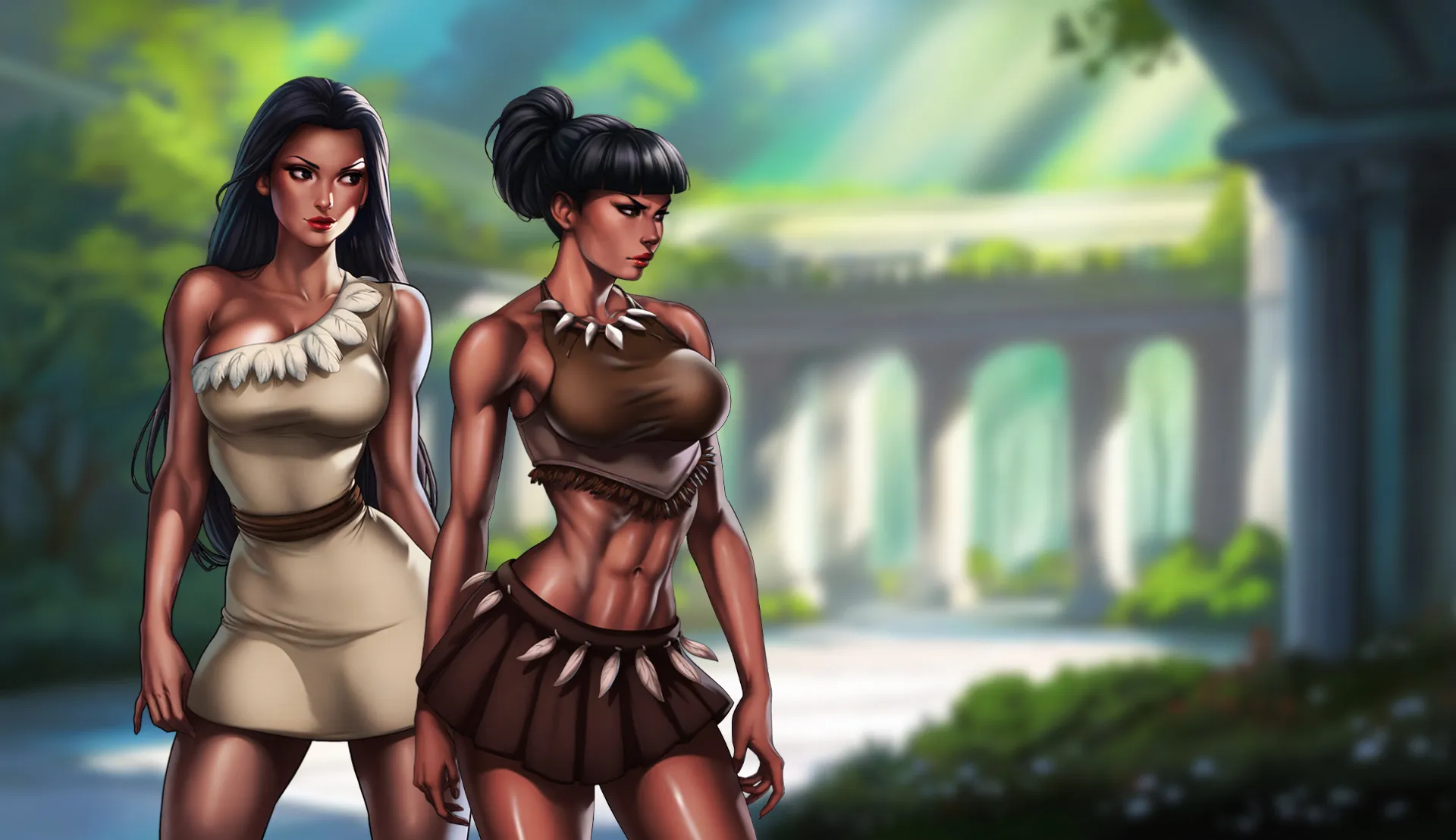 The fall of Themyscira gameplay screenshot 11 (Ren'Py adult game) by _dit – free download