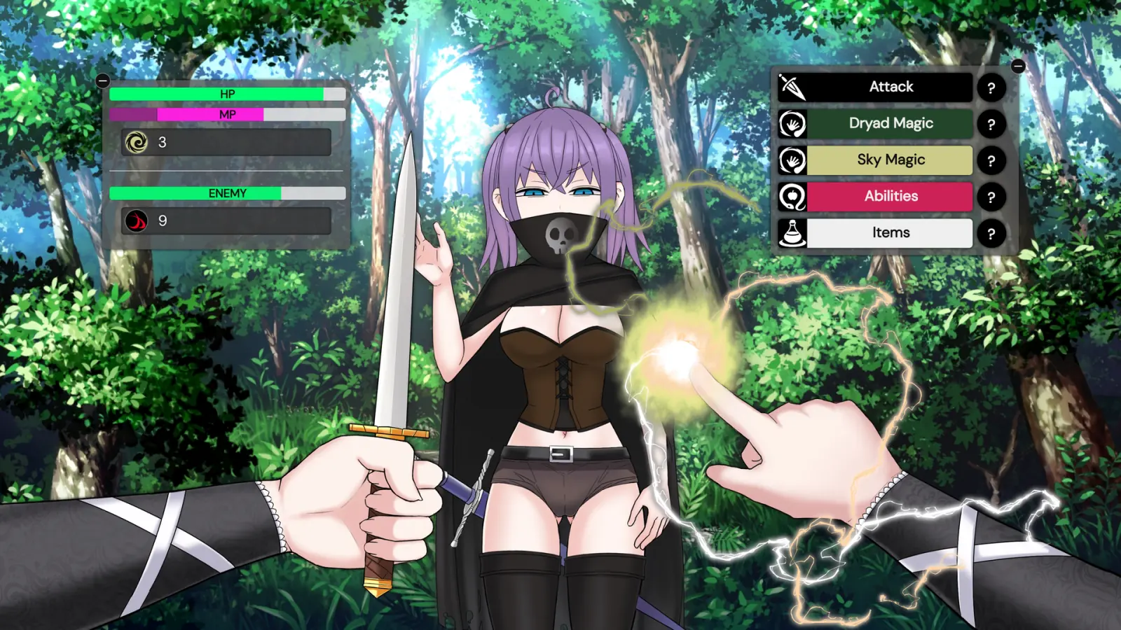Hex: Becoming a Succubus gameplay screenshot 2 (Others adult game) by Outsider Artisan – free download