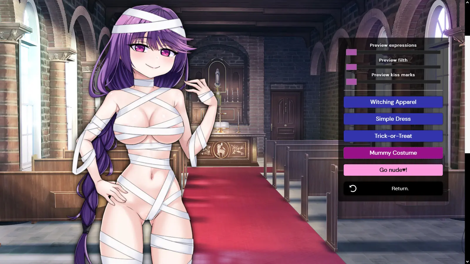 Hex: Becoming a Succubus gameplay screenshot 7 (Others adult game) by Outsider Artisan – free download