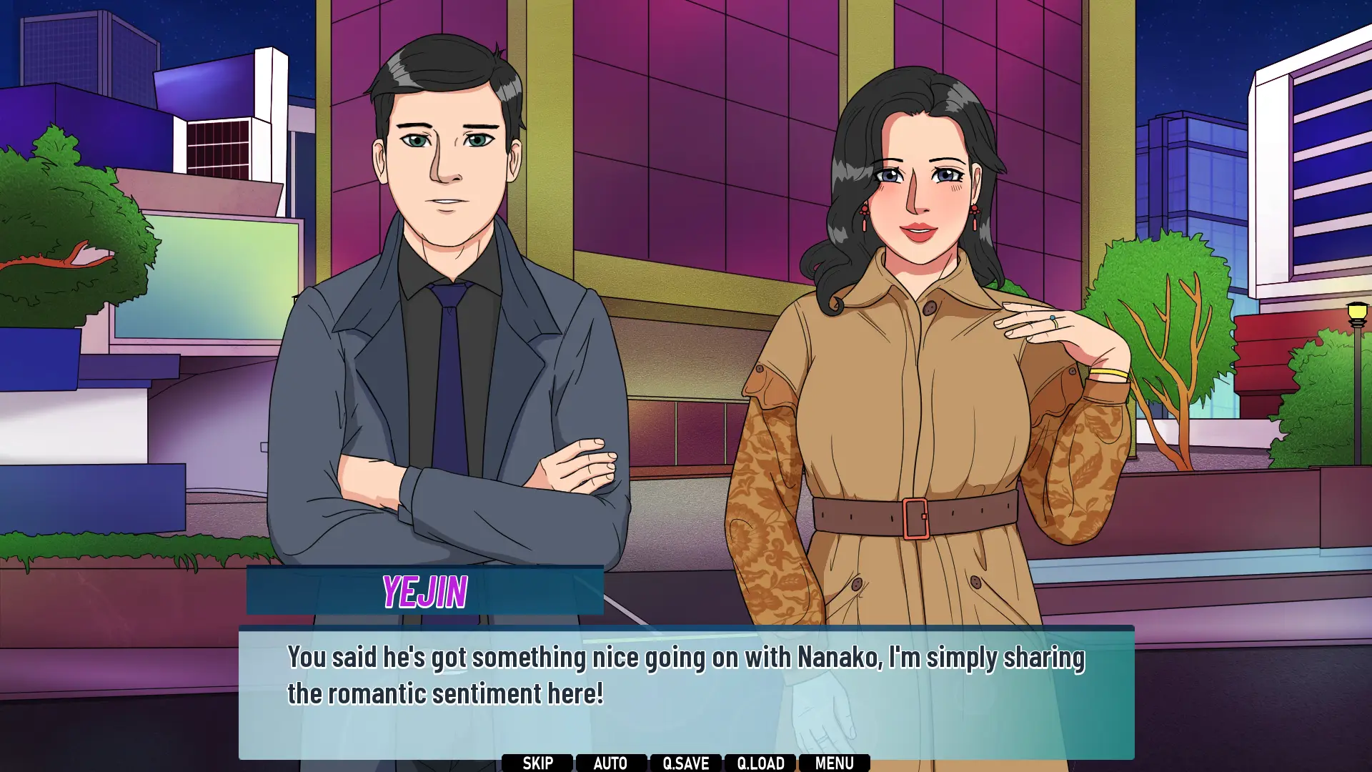 Office Rivals gameplay screenshot 3 (Ren'Py adult game) by ParkedHearts – free download