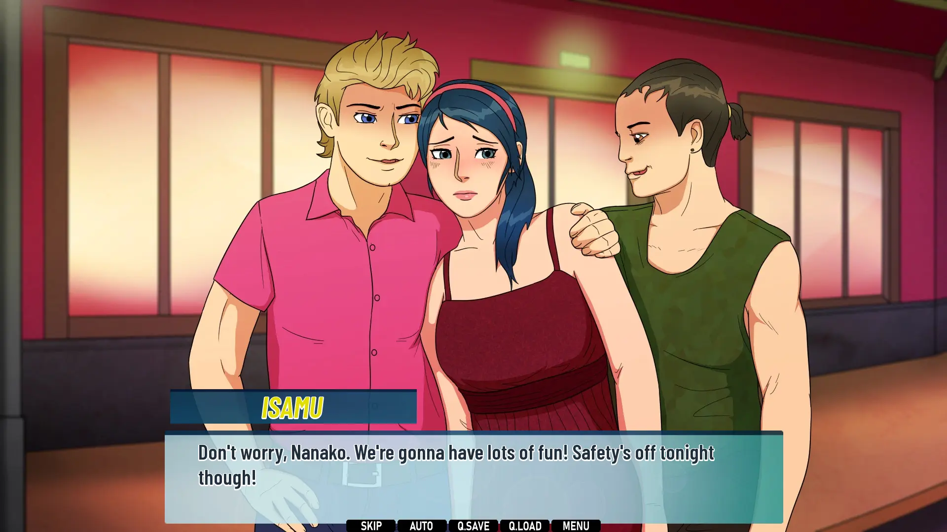 Office Rivals gameplay screenshot 1 (Ren'Py adult game) by ParkedHearts – free download