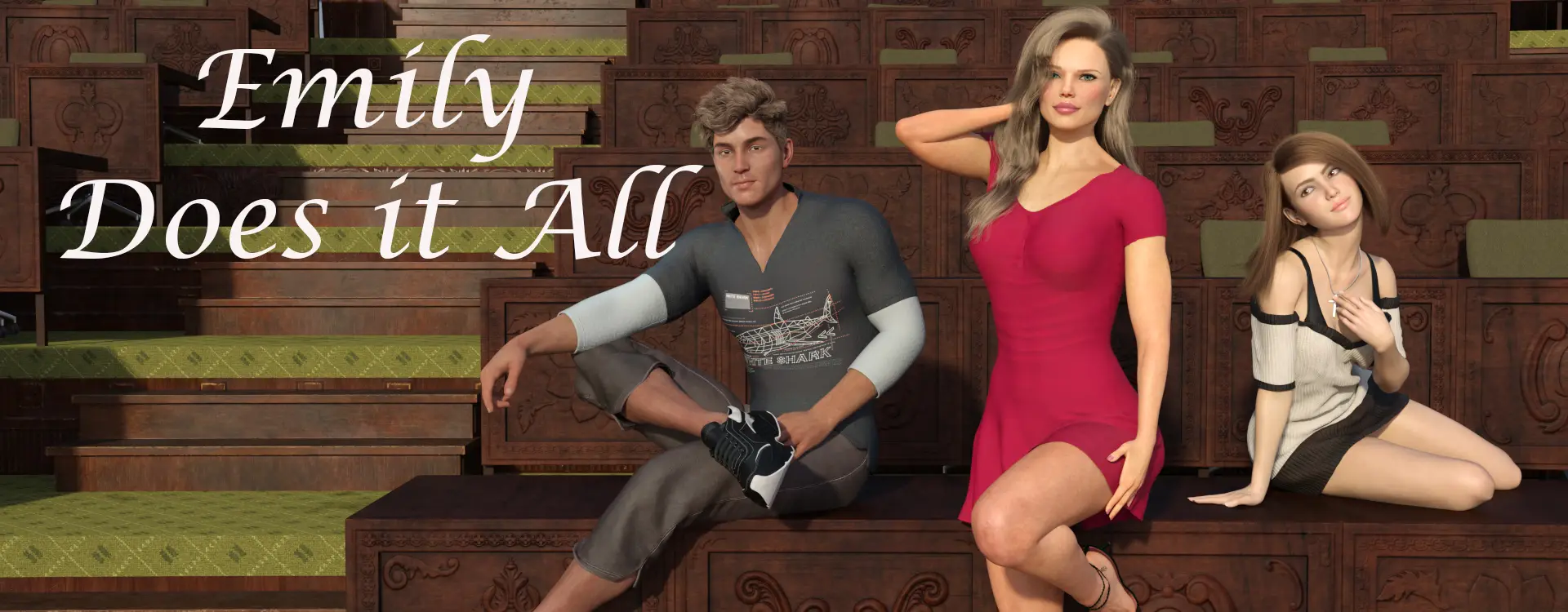 Emily Does It All cover Episode 2 Complete – Ren'Py adult game by Purple Line Studios free download
