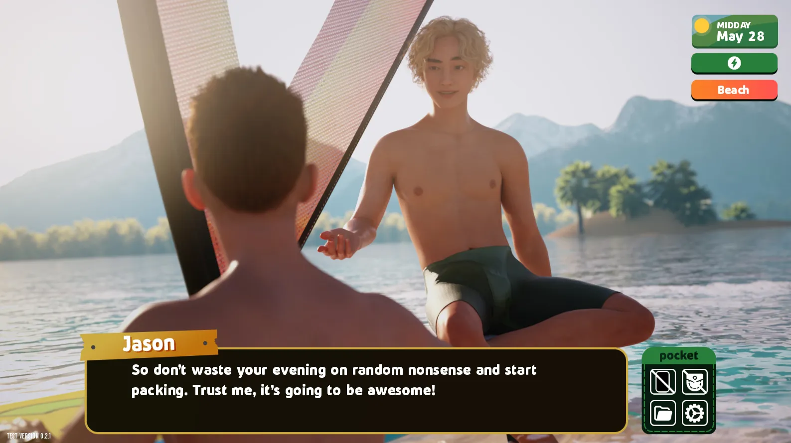 Vacation! gameplay screenshot 7 (Ren'Py adult game) by ezh – free download