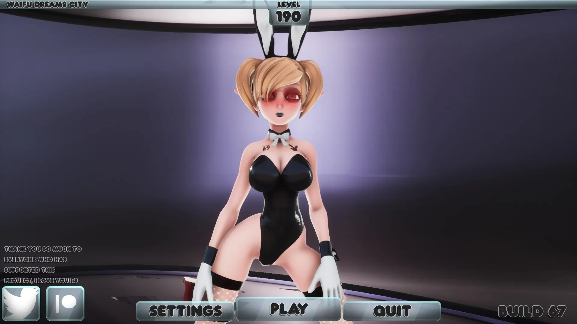 Waifu Dreams City cover Build 119 – Ren'Py adult game by Waifu Dreams Studio free download
