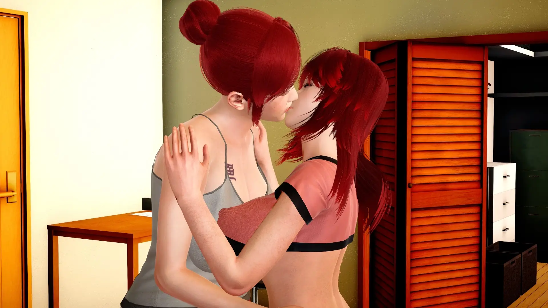 Out of Puberty: Reimagined gameplay screenshot 7 (Ren'Py adult game) by FluffyStudio – free download