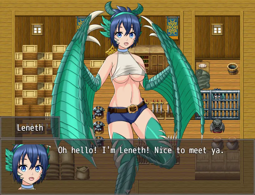 Renryuu: Ascension gameplay screenshot 9 (RPGM adult game) by Naughty Netherpunch Subscibestar – free download