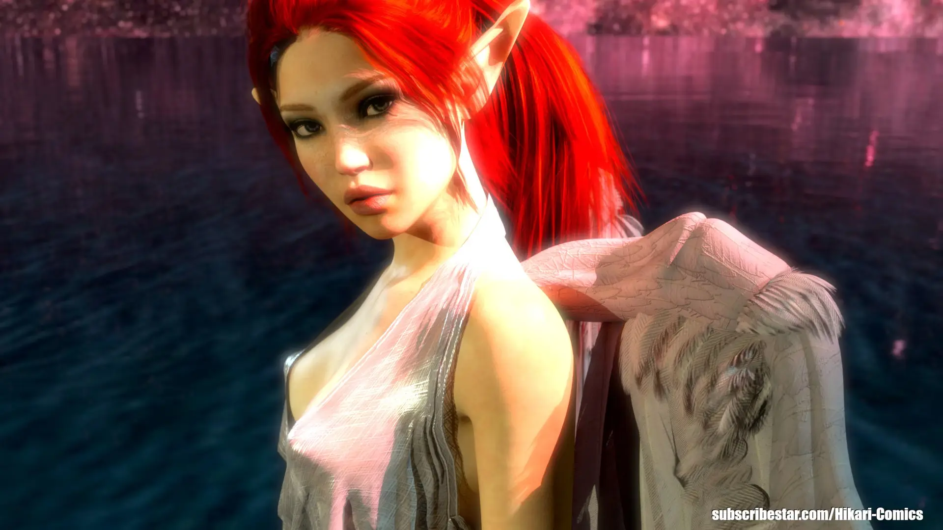 Hikari: First Interlude gameplay screenshot 9 (Ren'Py adult game) by Hikari Comics – free download