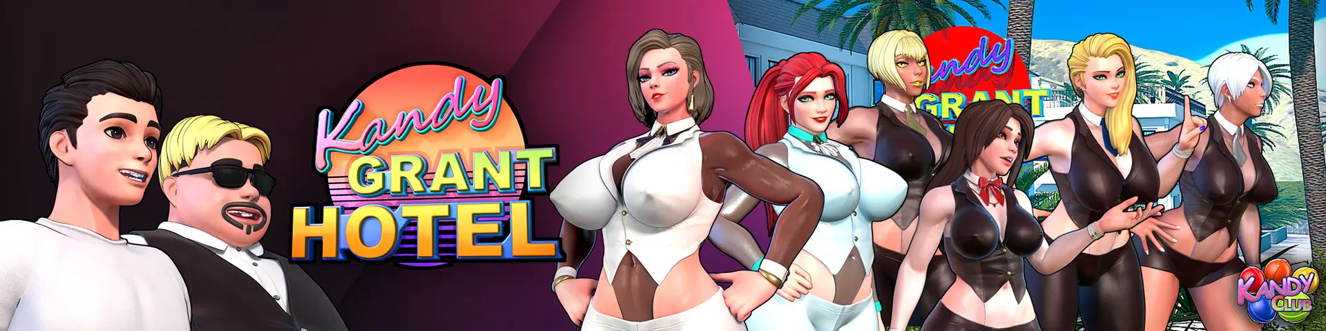 Kandy Grant Hotel cover 260809 – Ren'Py adult game by KandyClub free download