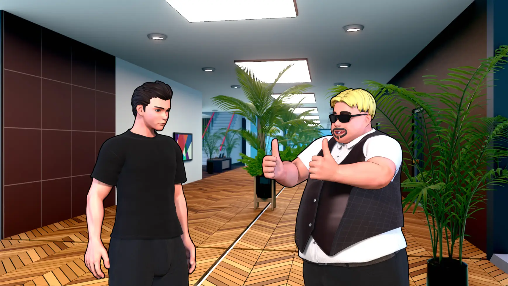 Kandy Grant Hotel gameplay screenshot 11 (Ren'Py adult game) by KandyClub – free download