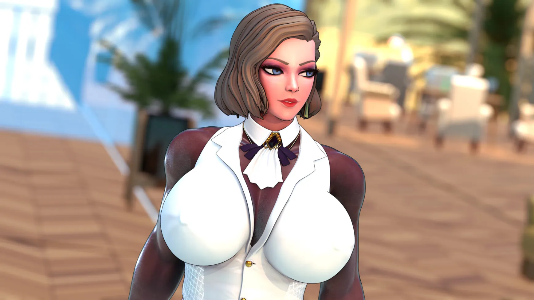 Kandy Grant Hotel gameplay screenshot 14 (Ren'Py adult game) by KandyClub – free download