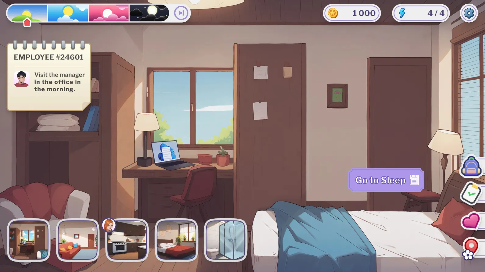 Love at Work gameplay screenshot 3 (Unity adult game) by Charmerscove – free download