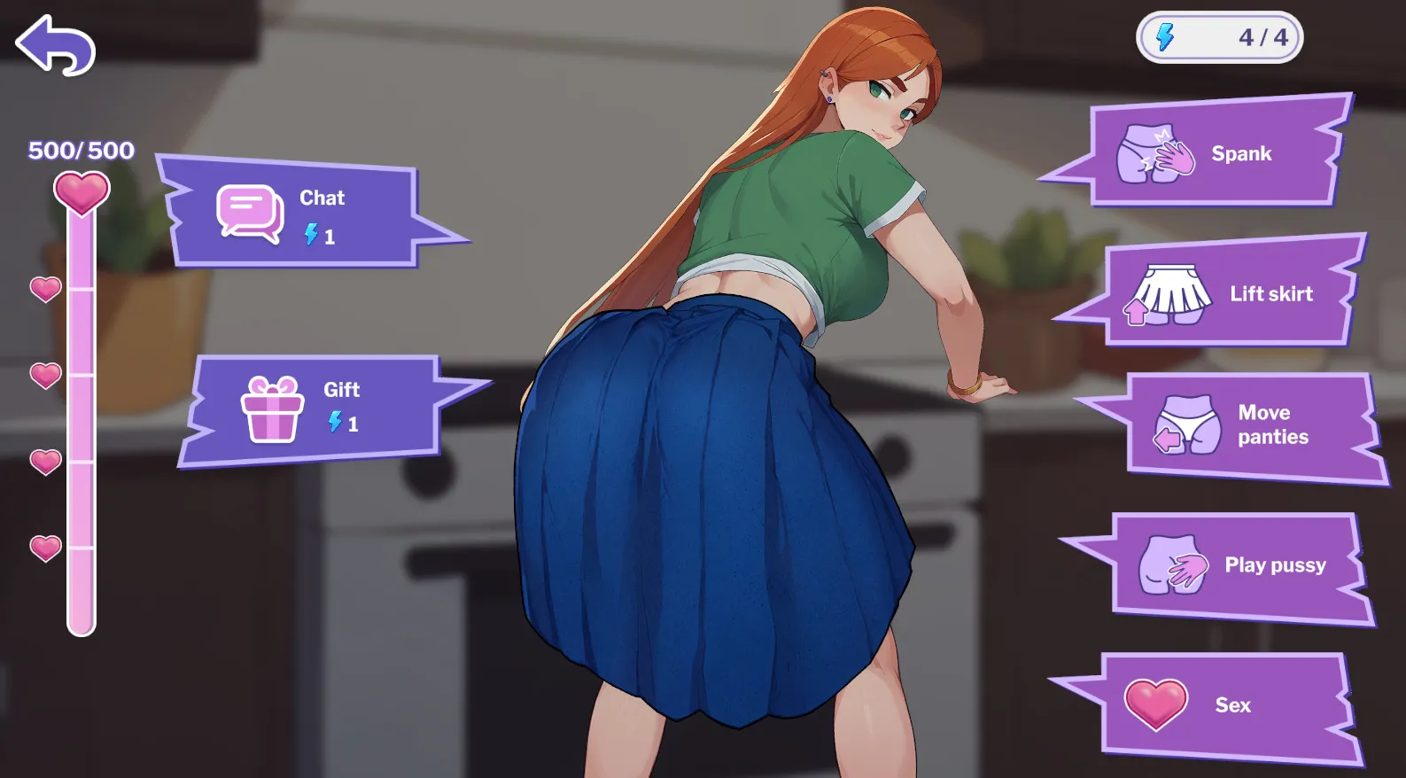 Love at Work gameplay screenshot 1 (Unity adult game) by Charmerscove – free download
