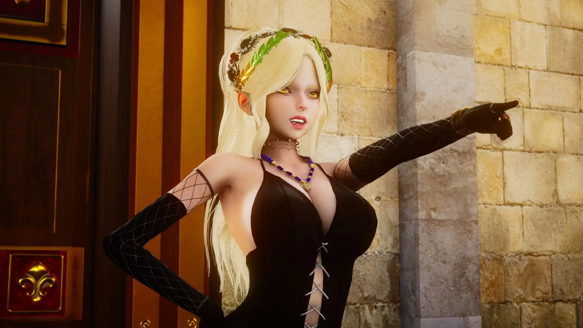 Inanna Revenge gameplay screenshot 2 (Ren'Py adult game) by AtemX Games – free download