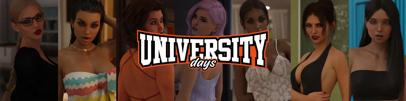 University Days cover Season 2 - Episode 10 – Ren'Py adult game by Greebo Games free download