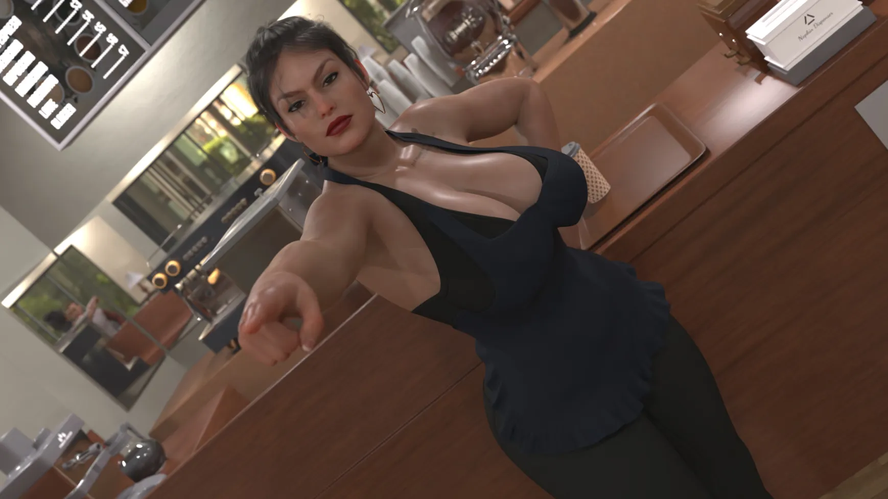 MILF Obsession gameplay screenshot 4 (Ren'Py adult game) by DanGames – free download