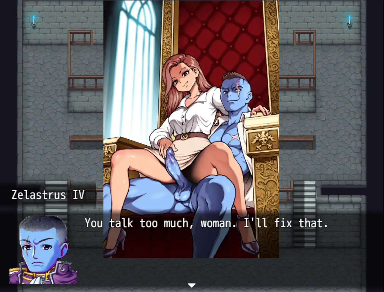 Sadie Gets a Life gameplay screenshot 2 (RPGM adult game) by Middle Tier Games – free download