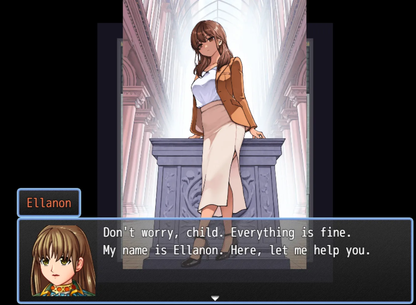 Sadie Gets a Life gameplay screenshot 1 (RPGM adult game) by Middle Tier Games – free download