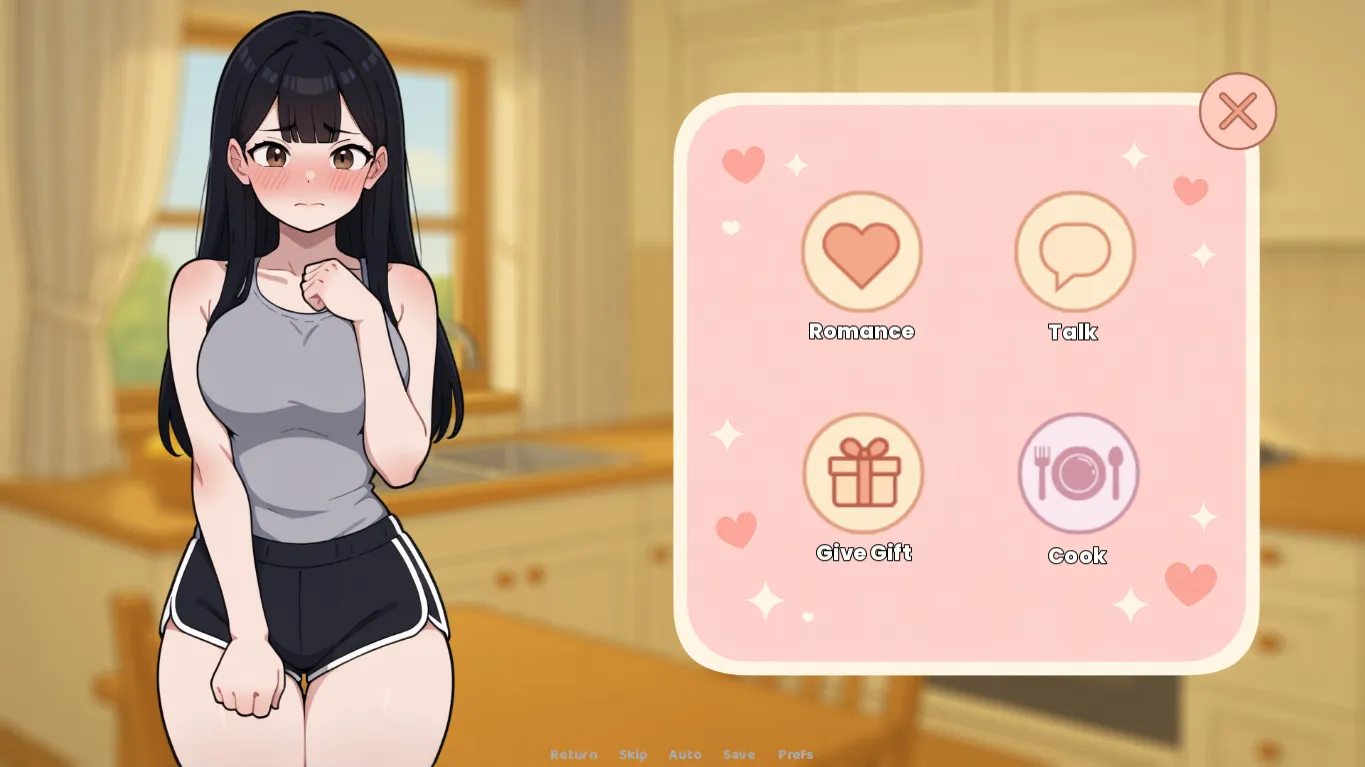 My Girlfriend and My Nightmare gameplay screenshot 8 (Ren'Py adult game) by Jester – free download