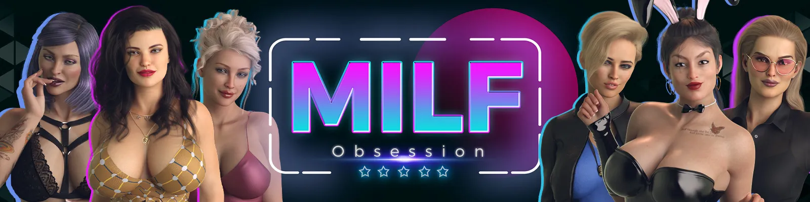 MILF Obsession cover 0.4 – Ren'Py adult game by DanGames free download