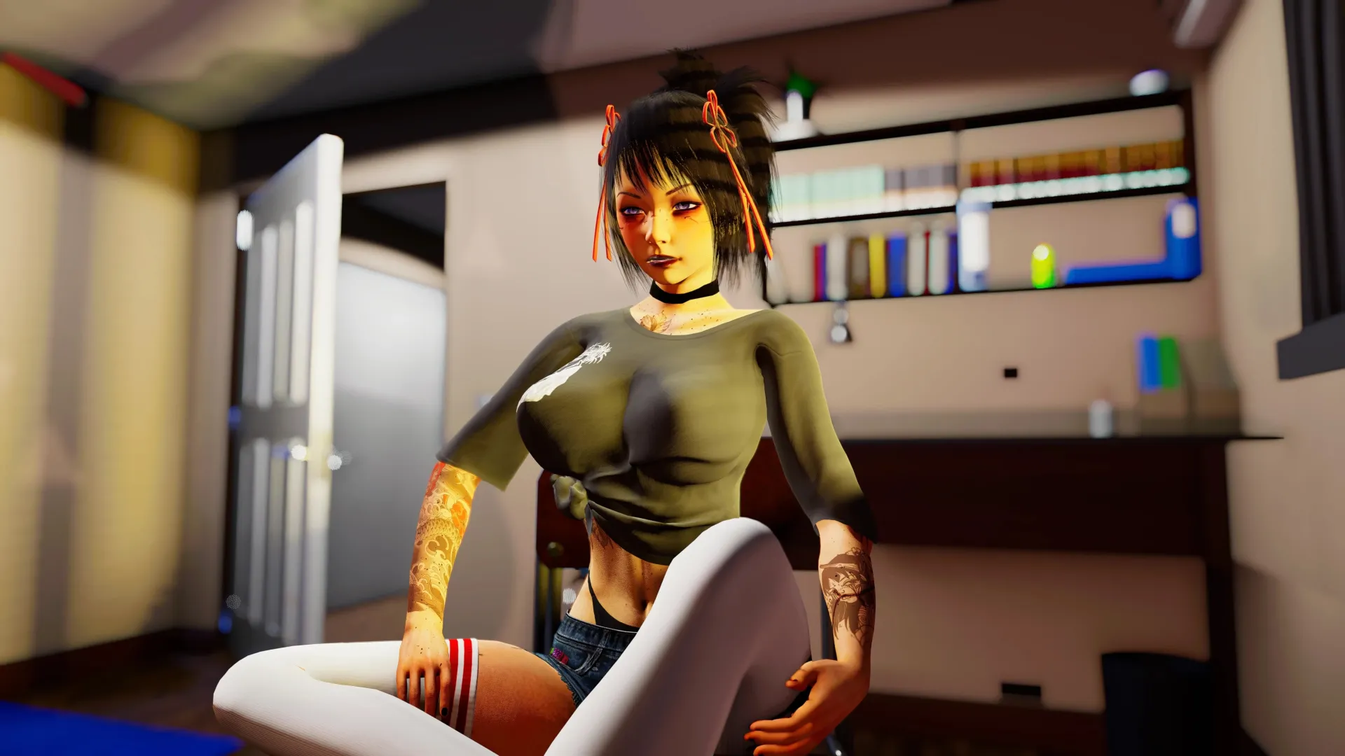 Leviathan gameplay screenshot 6 (Ren'Py adult game) by Mr. Ovis – free download