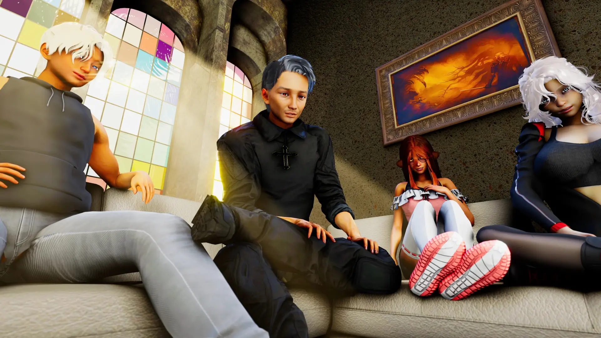 Leviathan gameplay screenshot 4 (Ren'Py adult game) by Mr. Ovis – free download