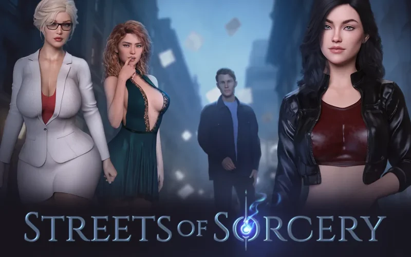 LA: Streets of Sorcery cover 1.9b – Ren'Py adult game by Bear in the Night free download